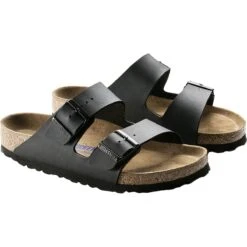 Birkenstock Arizona Soft Footbed Sandal - Men's -Hot Sale Shoe Shop BKBIRFLO D13