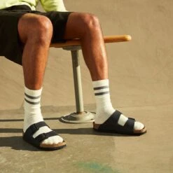 Birkenstock Arizona Soft Footbed Sandal - Men's -Hot Sale Shoe Shop BKBIRFLO D17