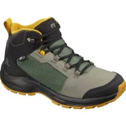 Salomon Outward CS Waterproof Hiking Shoe - Boys' -Hot Sale Shoe Shop CAGRBLAR