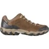Oboz Bridger Low B-Dry Wide Hiking Shoe - Men's -Hot Sale Shoe Shop CANBRO