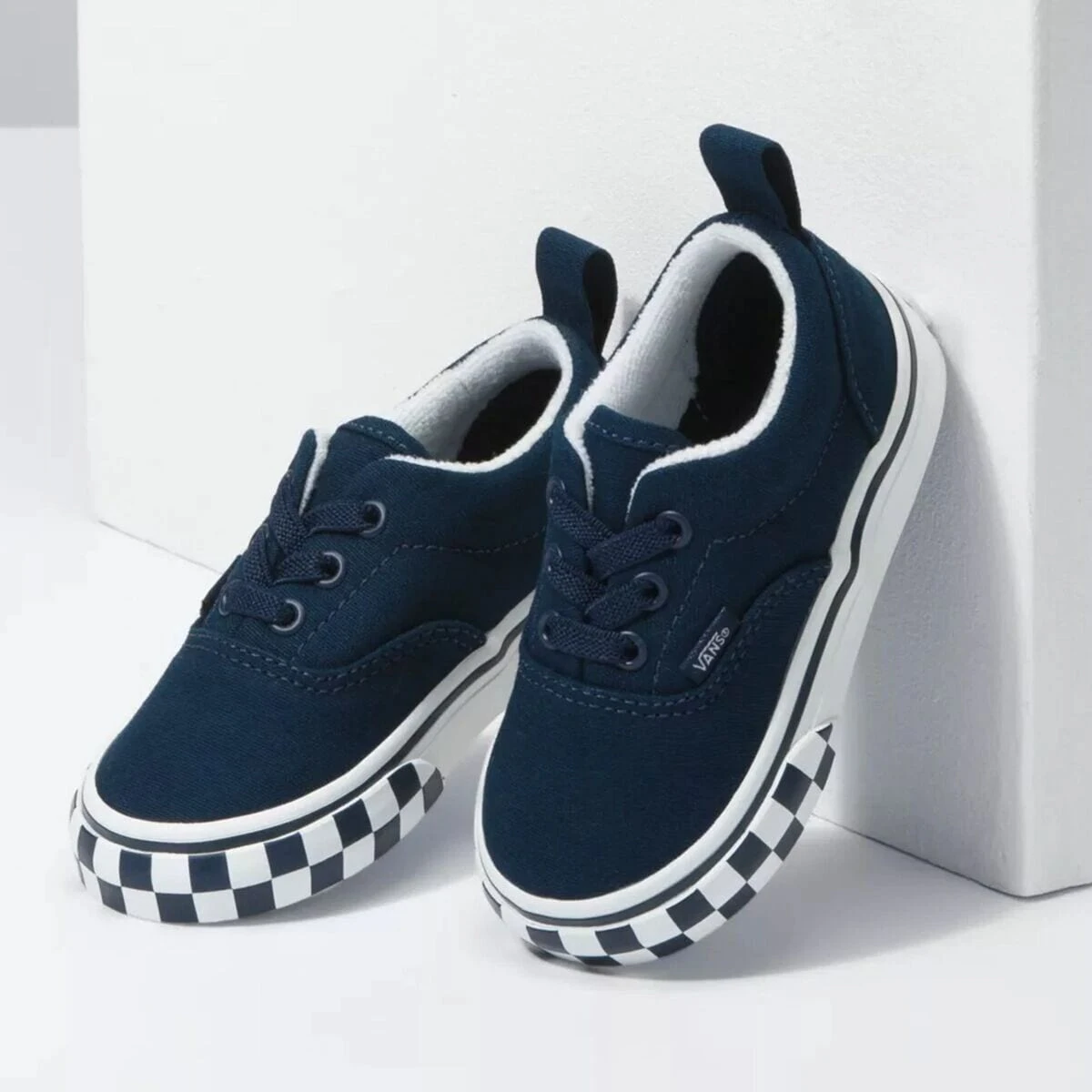 Vans Checkerboard Era Elastic Lace Shoe - Toddlers' 4 Vans Checkerboard Era Elastic Lace Shoe - Toddlers' - Image 2