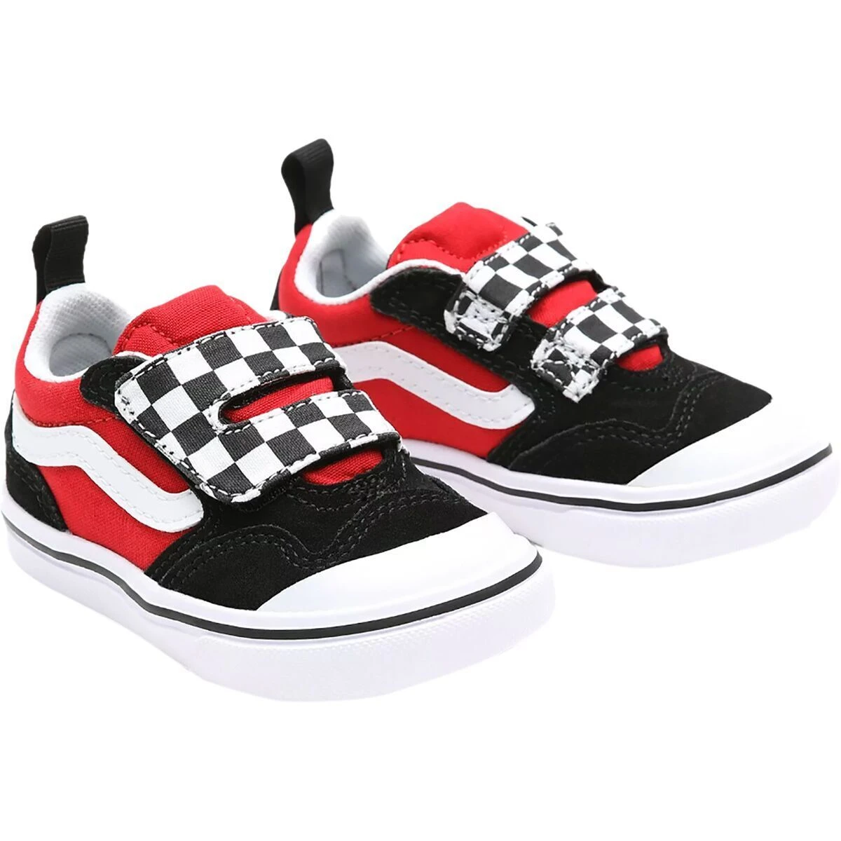 Vans Checkerboard ComfyCush New Skool V Shoe - Toddlers' 8 Vans Checkerboard ComfyCush New Skool V Shoe - Toddlers' - Image 6