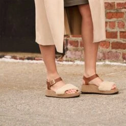 Birkenstock Glenda Teddy Narrow Sandal - Women's -Hot Sale Shoe Shop COGEGGSHE D12