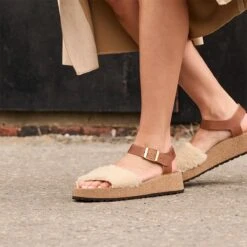 Birkenstock Glenda Teddy Narrow Sandal - Women's -Hot Sale Shoe Shop COGEGGSHE D13