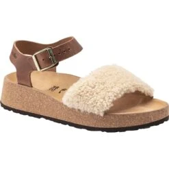 Birkenstock Glenda Teddy Narrow Sandal - Women's -Hot Sale Shoe Shop COGEGGSHE D7