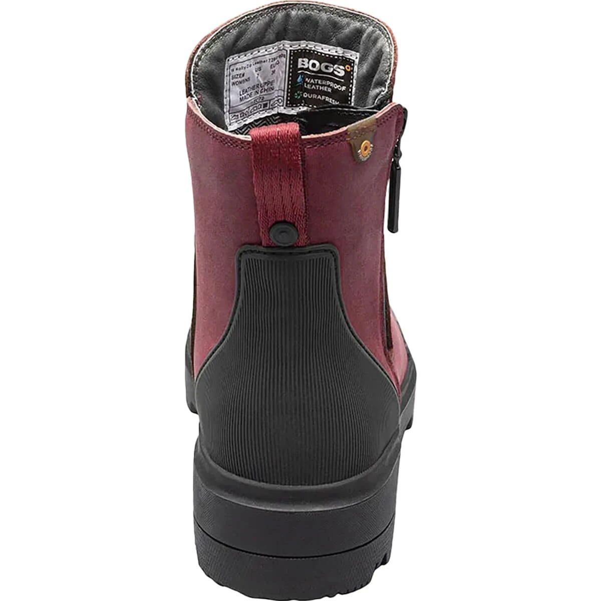 BOGS Holly Zip Leather Boot - Women's 5 BOGS Holly Zip Leather Boot - Women's - Image 3