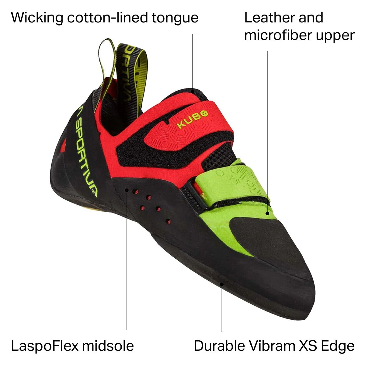 La Sportiva Kubo Climbing Shoe 6 La Sportiva Kubo Climbing Shoe - Image 4