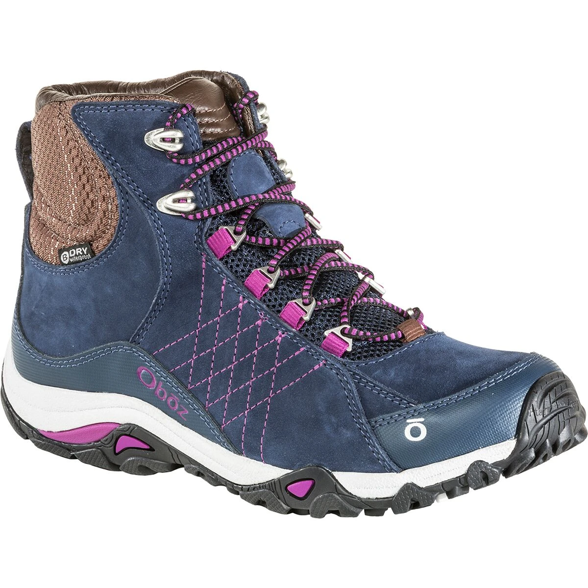 Oboz Sapphire Mid B-Dry Hiking Boot - Wide - Women's 6 Oboz Sapphire Mid B-Dry Hiking Boot - Wide - Women's - Image 4