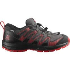 Salomon XA PRO V8 CSWP Trail Running Shoe - Kids' -Hot Sale Shoe Shop MABLPORE