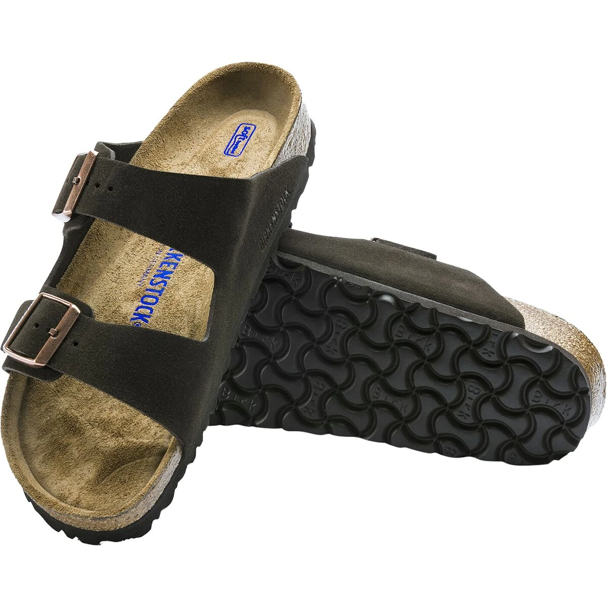 Birkenstock Arizona Soft Footbed Suede Sandal - Men's 9 Birkenstock Arizona Soft Footbed Suede Sandal - Men's - Image 7