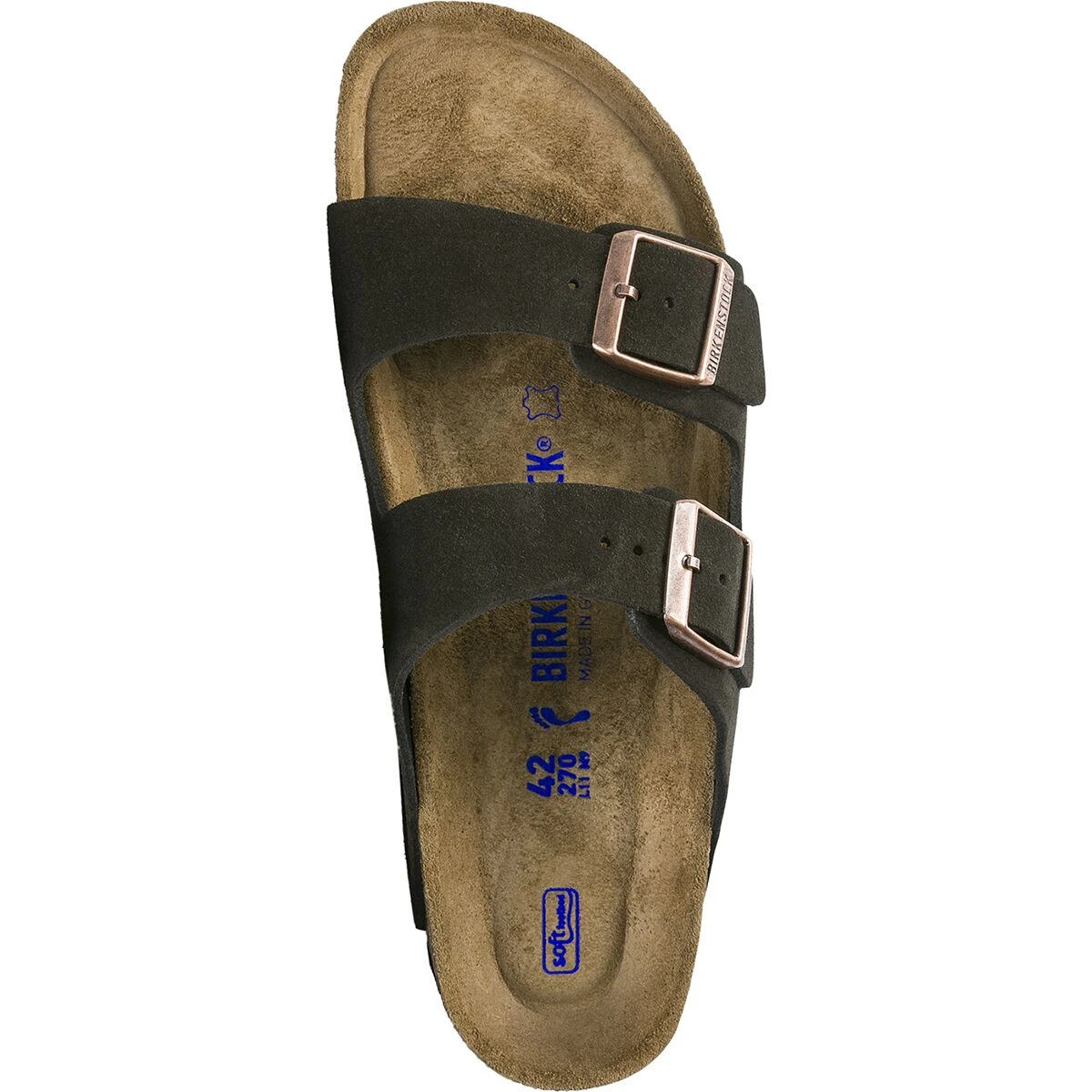 Birkenstock Arizona Soft Footbed Suede Sandal - Men's 5 Birkenstock Arizona Soft Footbed Suede Sandal - Men's - Image 3