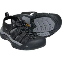 Keen Newport Sandal - Men's -Hot Sale Shoe Shop NEWBLKNEWSGRE D3