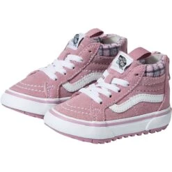 Vans Plaid Sk8-Hi Zip MTE-1 Shoe - Toddlers' -Hot Sale Shoe Shop PLALIL D1 1