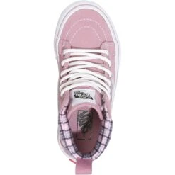 Vans Plaid Sk8-Hi MTE-1 Shoe - Kids' -Hot Sale Shoe Shop PLALIL D3