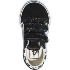 Vans Old Skool V Skate Shoe - Toddler Boys' -Hot Sale Shoe Shop PRCHBLWH D3