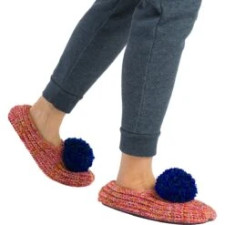 Super Mix Pom Rib Slippers -Hot Sale Shoe Shop REDMUL D3