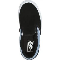 Vans Sherpa Suede Classic Slip-On Shoe - Kids' -Hot Sale Shoe Shop SHSUASBL D4