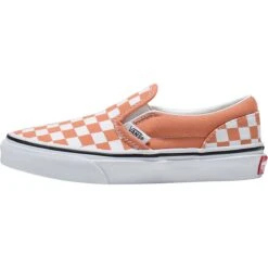 Vans Classic Slip-On Checkerboard Shoe - Kids' -Hot Sale Shoe Shop SUNBAK 1
