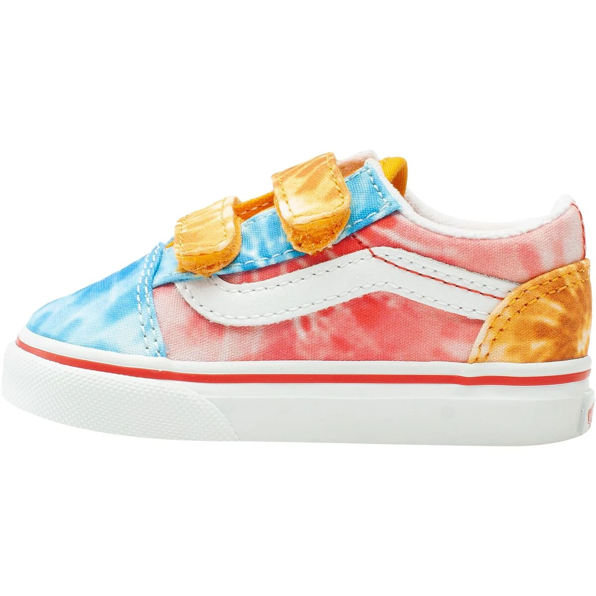 Vans Tie Dye Old Skool V Skate Shoe - Toddlers' 3 Vans Tie Dye Old Skool V Skate Shoe - Toddlers'