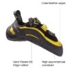 La Sportiva Miura VS Vibram XS Edge Climbing Shoe -Hot Sale Shoe Shop YEL D17