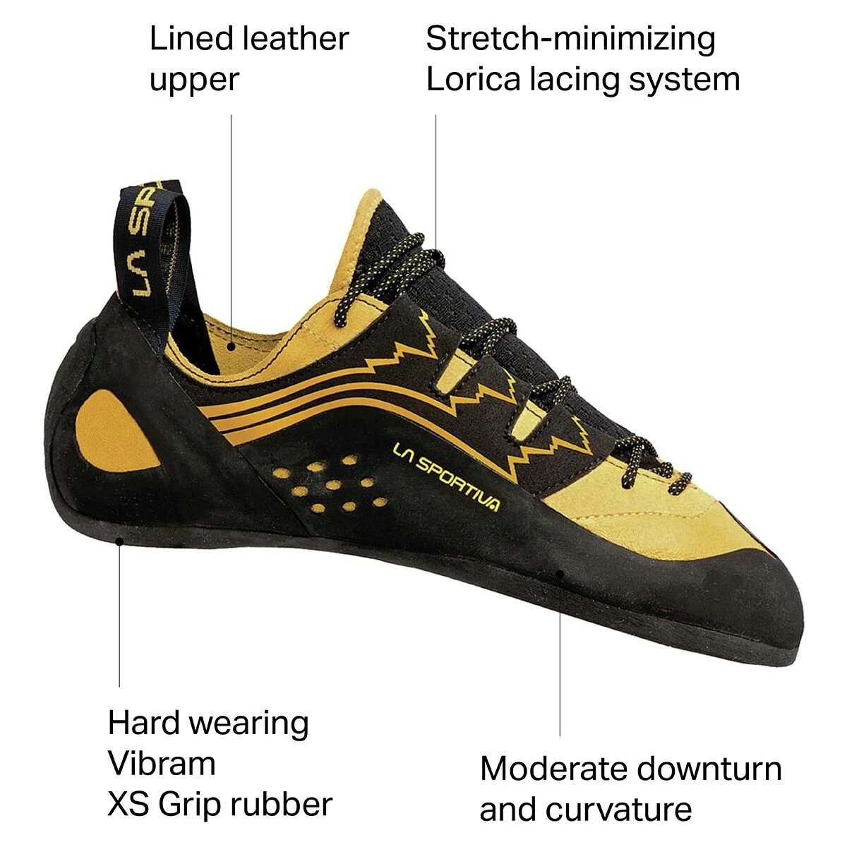La Sportiva Katana Lace Vibram XS Edge Climbing Shoe 9 La Sportiva Katana Lace Vibram XS Edge Climbing Shoe - Image 7